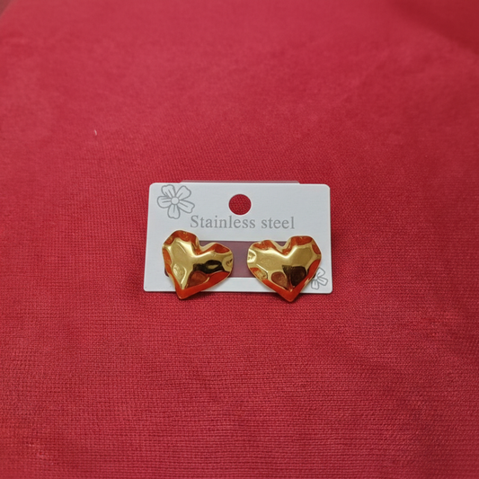 Heart Anti-Tarnish Stud