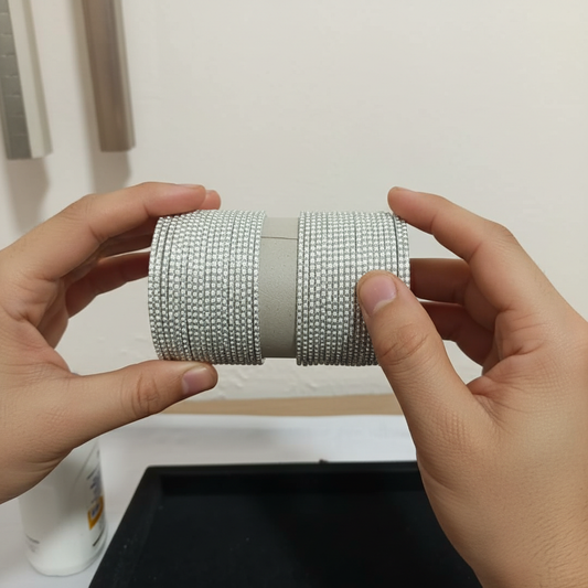 Shining Metal Bangles