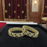 Brass Bangles with Mirror