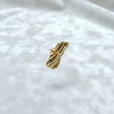 Swirl Anti-Tarnish Earring