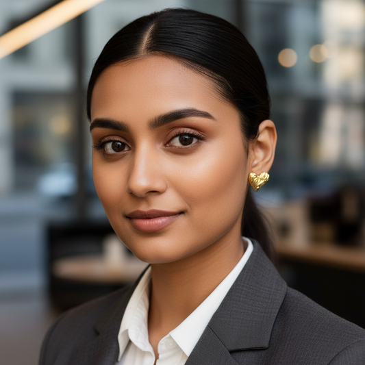 Heart-Shaped Earrings