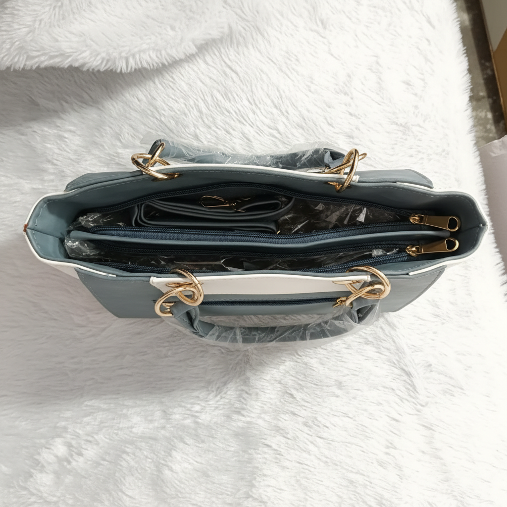 Two-Toned Stylish handbag