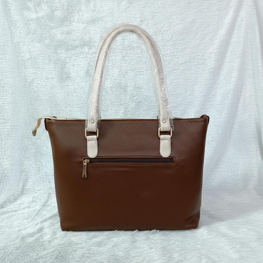 Pebbled-Textured Handbag