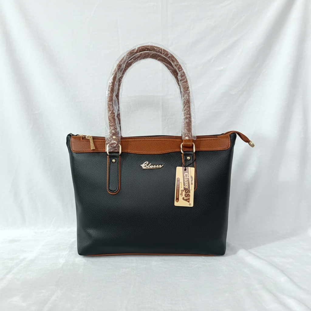 Pebbled-Textured Handbag