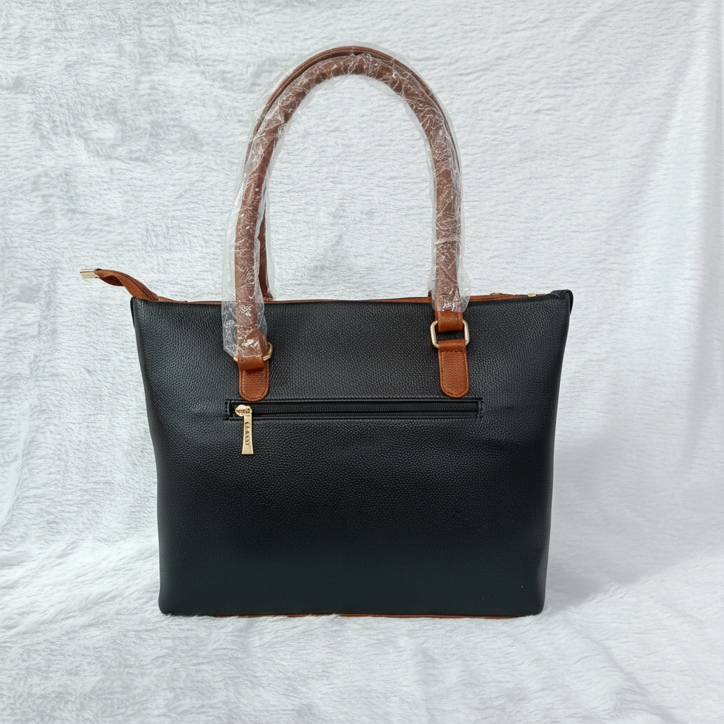 Pebbled-Textured Handbag