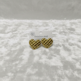 Heart-Shaped Anti-Tarnish Earrings