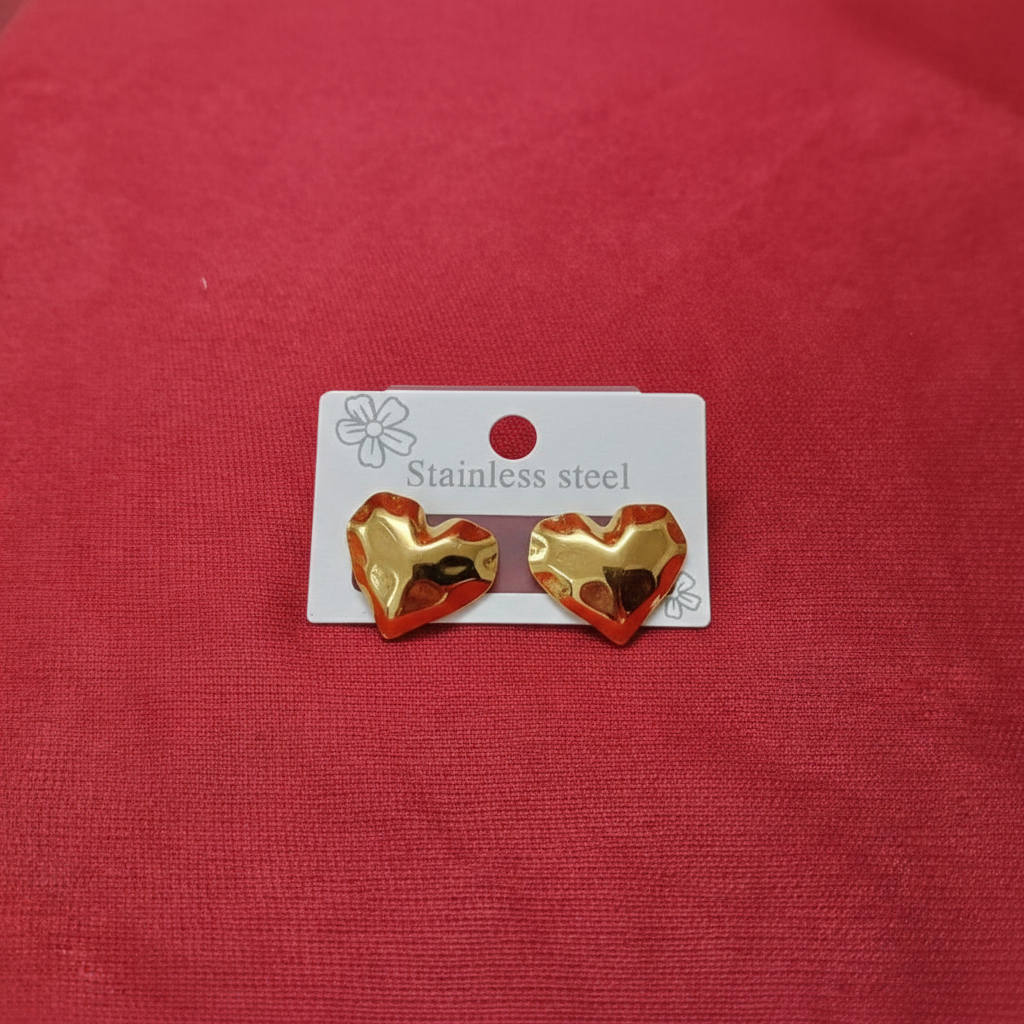 Heart Anti-Tarnish Stud