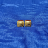 Square-Shaped Anti-Tarnish Stud