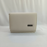 Rectangular Faux-Leather Shoulder Bag