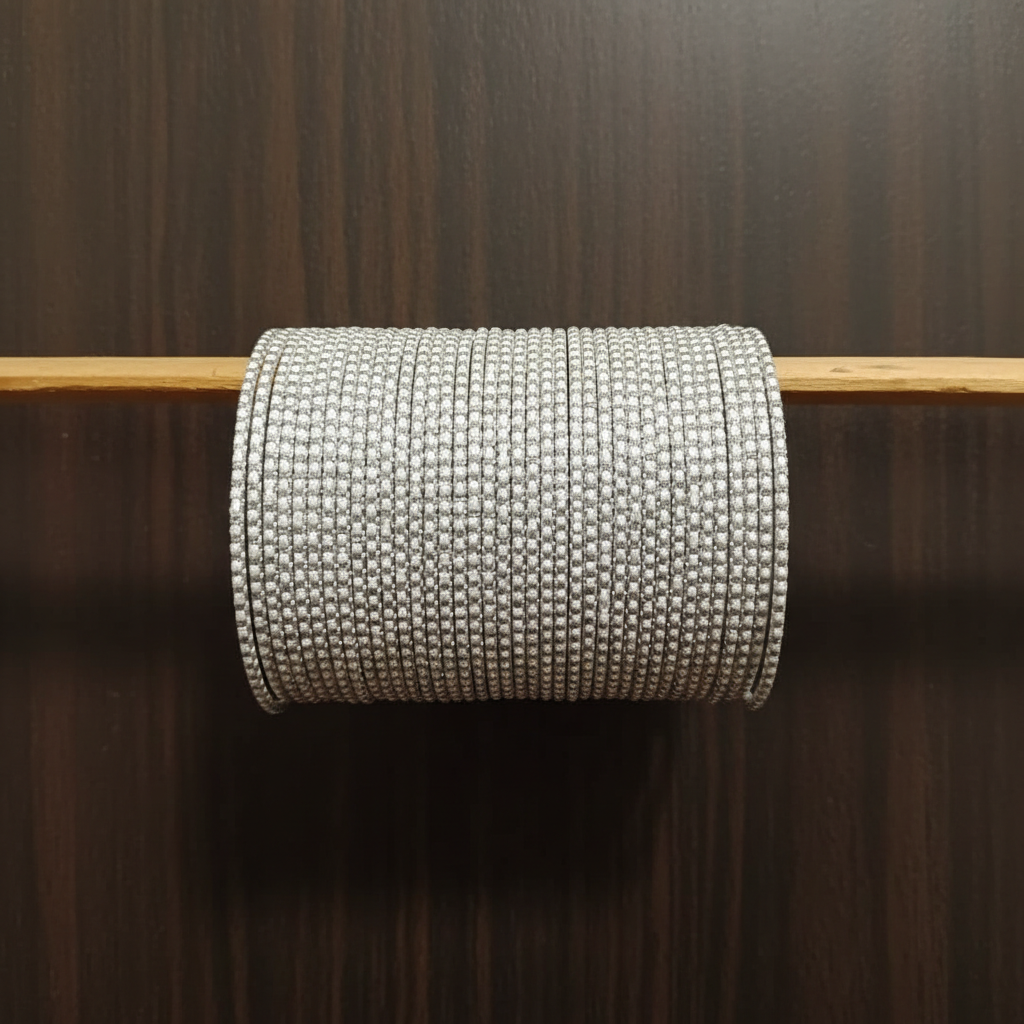 Shining Metal Bangles