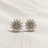 Premium Silver-Toned Stud Earrings