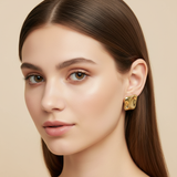 Chunky Stud Anti-Tarnish Earrings