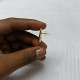 Chunky Stud Anti-Tarnish Earrings