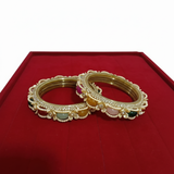 Jaipur Ornate Gold-Toned Bangles