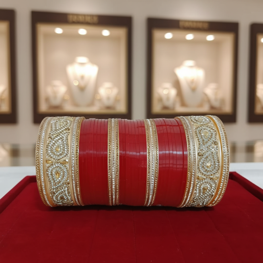 Traditional Indian bridal Bangles Set