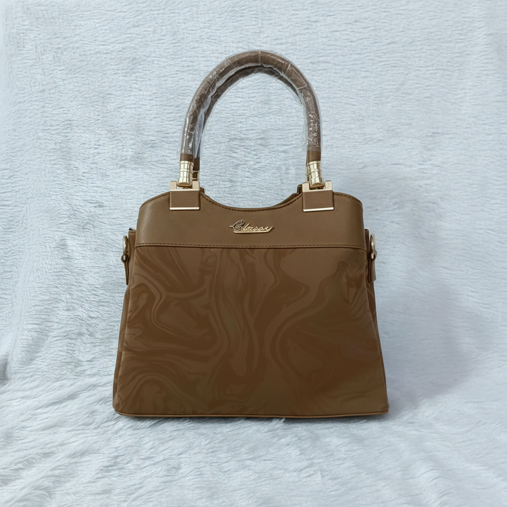 Marbled Pattern Handbag