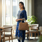 Marbled Pattern Handbag