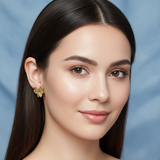 Abstract-Shaped Anti-Tarnish Earrings