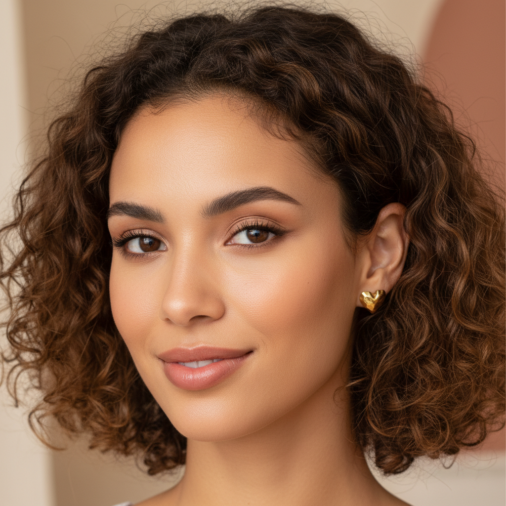 Heart Anti-Tarnish Stud